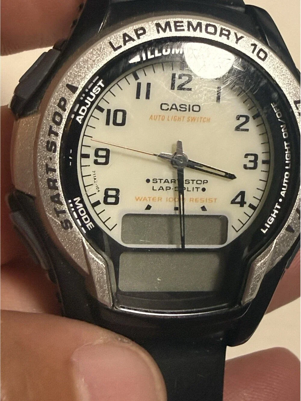 CASIO Illuminator WS-300 Digi-Ana Watch, Working , Needs Battery